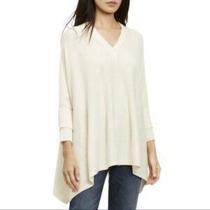 Vince Cream Poncho Sweater